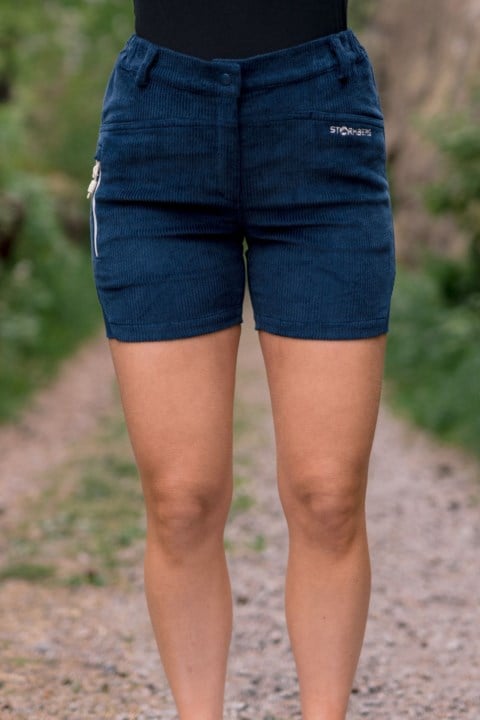 Notodden cord turshorts dame