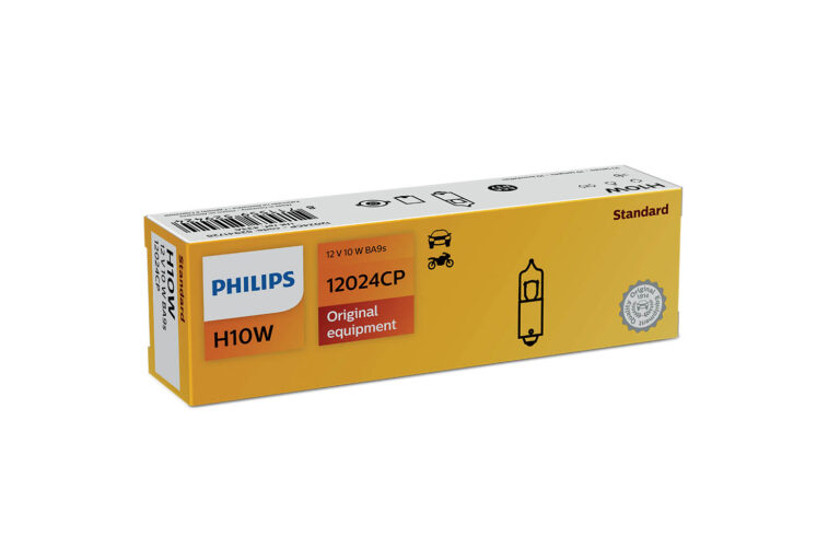 Philips H10W Miniatyr halogenpære 10 pakning