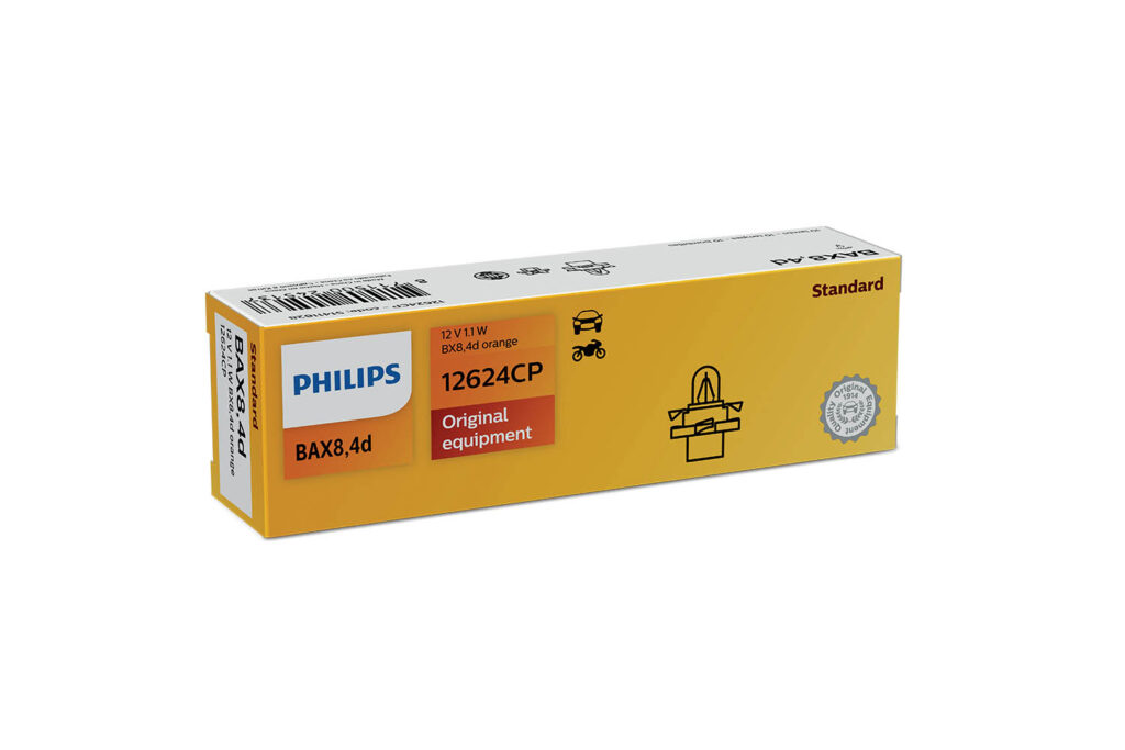 Philips BX8,4D Orange Bax 10 pakning