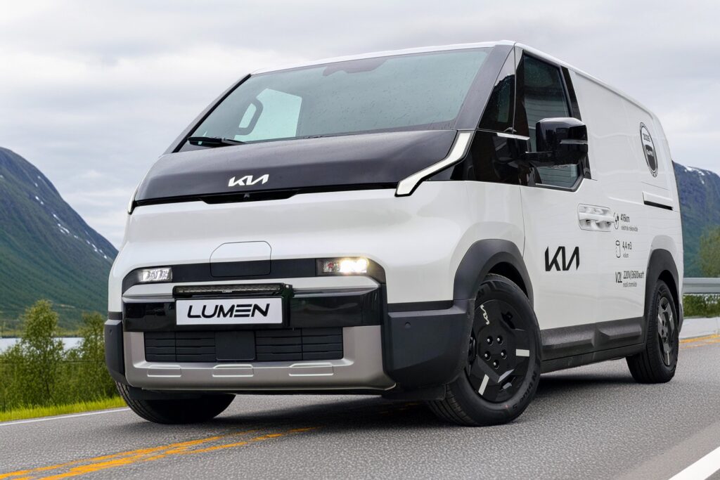 Lumen grillkit Kia Pv5 25+