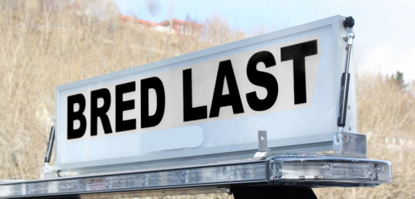 LEDTECH SWORD | LED LYSSKILT "Bred Last"-skilt
