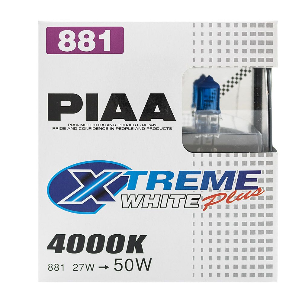 H27W/2 (881) | PIAA XTREME WHITE PLUS