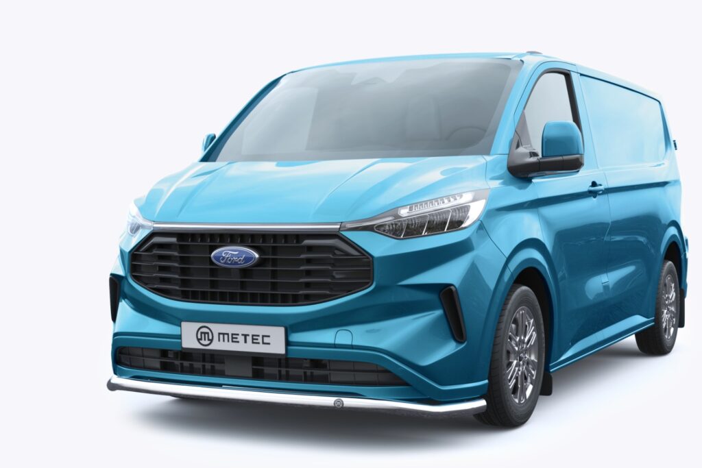 Metec kufanger til Ford Transit Custom 23+ i krom, versjon 2
