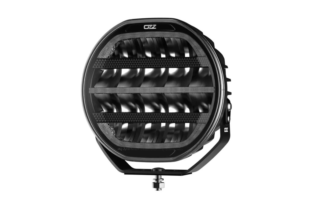OZZ XR2 P fjernlys 7″ Sort LED fjernlys