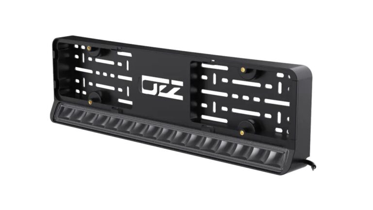 OZZ LP1 LED-bar m/skiltholder (sort)