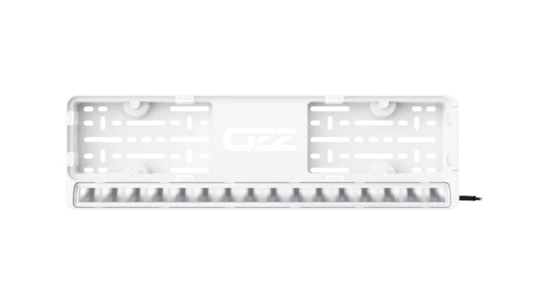 OZZ LP1 LED-bar m/skiltholder (hvit)