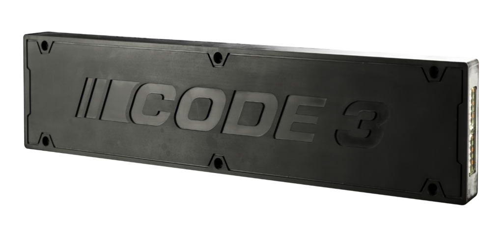 Code3 Skiltplate med innebygget Dual R65
