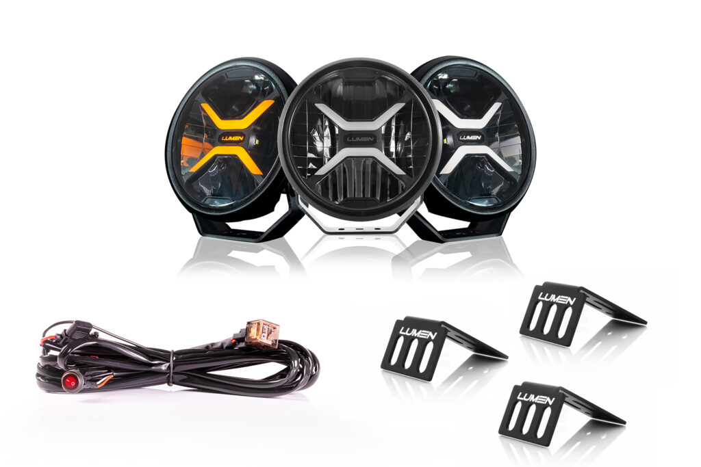 Lumen Cyclops CX7 trippel fjernlyspakke