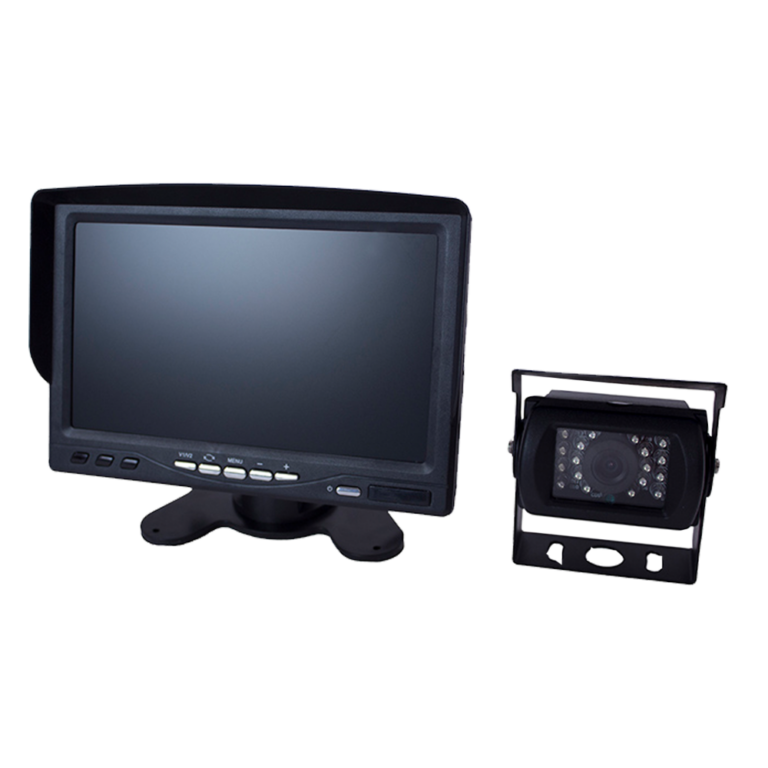 ECCO 7" LCD skjerm og kamera - kablet