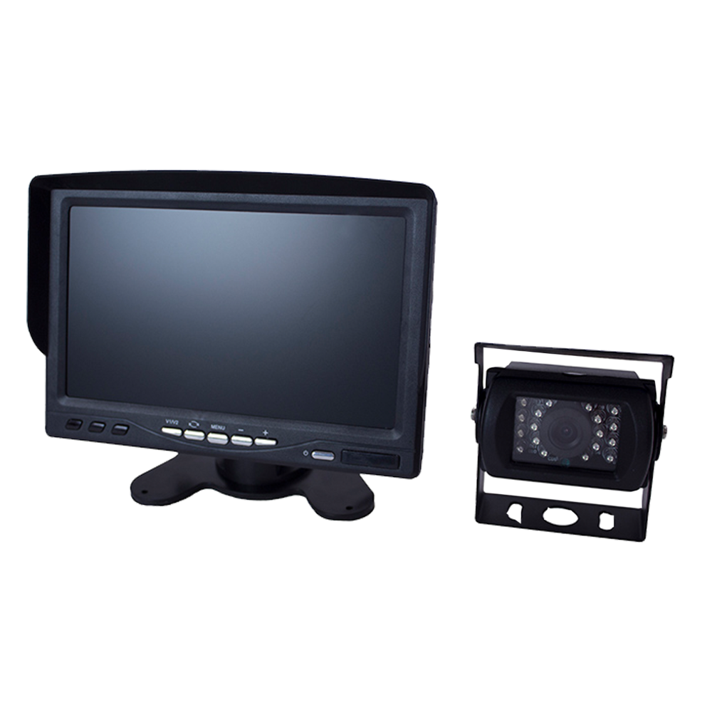 ECCO 7″ LCD skjerm og kamera – kablet