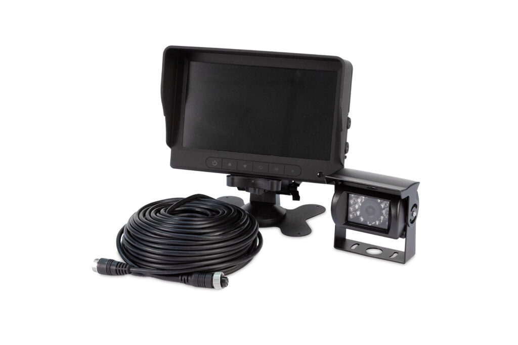 ECCO 7″ LCD skjerm & kamera – kablet