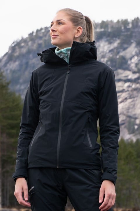 Trolltunga skalljakke dame