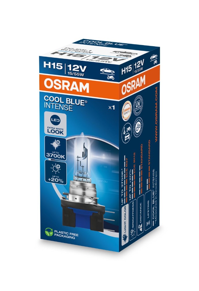 Osram Cool Blue Intense H15 halogenpære